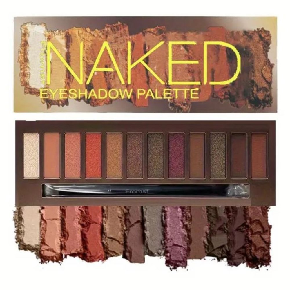 Eyeshadow Palette Naked Fromst 12-Color Light Earth Tones